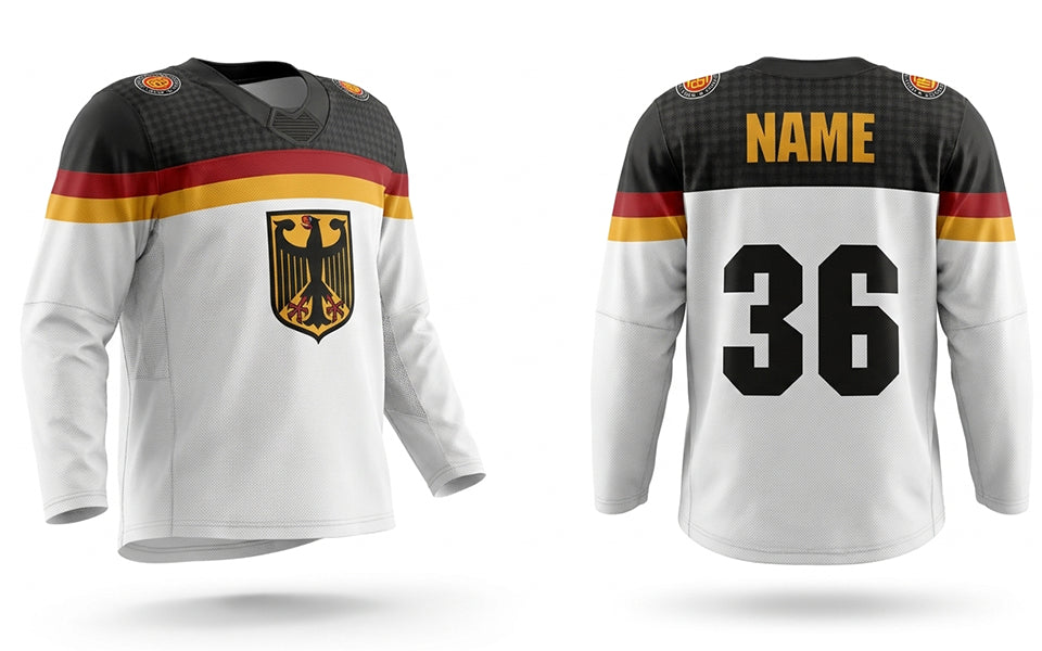 Germany hockey jersey white 2025
