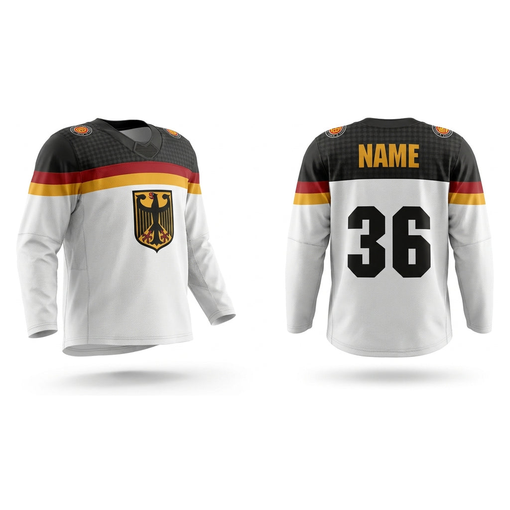 Germany hockey jersey white 2025