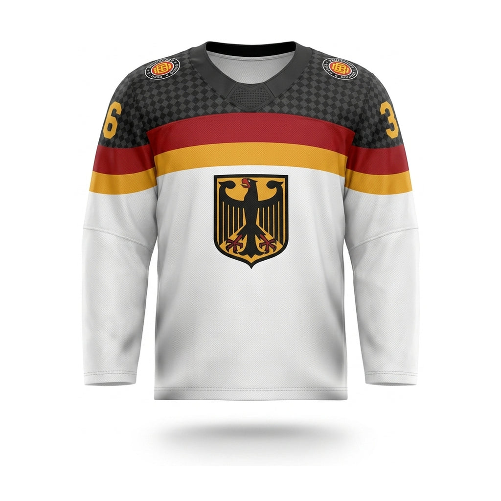 Germany hockey jersey white 2025