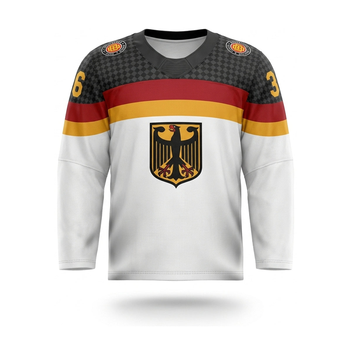 Germany hockey jersey white 2025