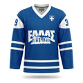 Greece hockey jersey blue