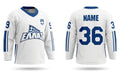 Greece alternative hockey jersey white