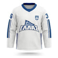 Greece alternative hockey jersey white