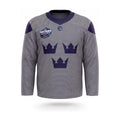 Sweden hockey grey practice jersey 2025