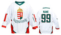Hungary hockey jersey white