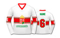 Hungary hockey jersey white 2017
