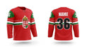 Hungary hockey jersey red 2025