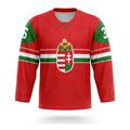 Hungary hockey jersey red 2025