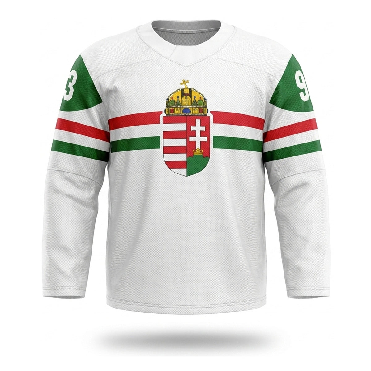Hungary hockey jersey white 2025