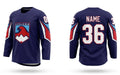 Iceland hockey jersey blue 2025