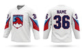 Iceland hockey jersey white 2025