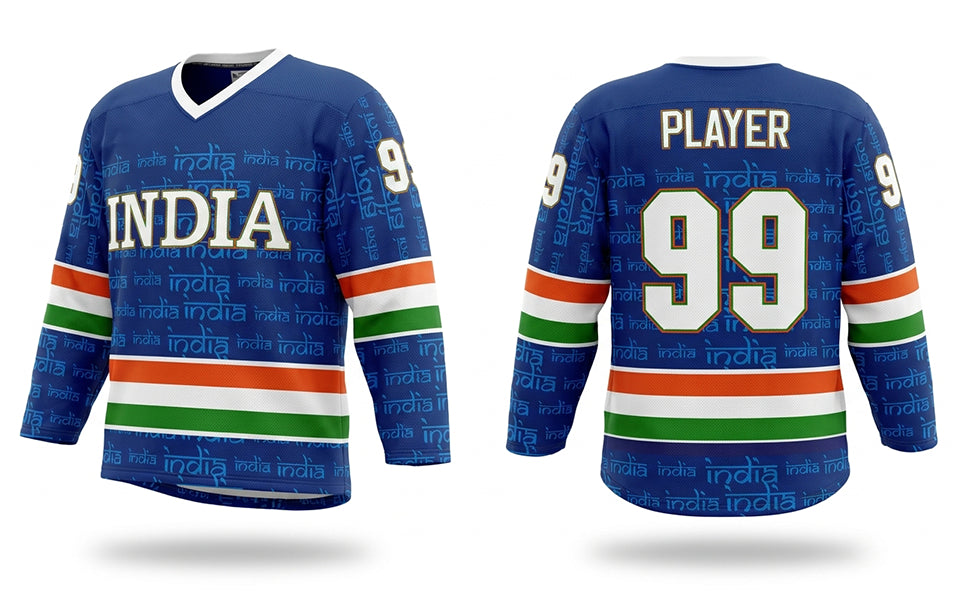 India hockey jersey blue