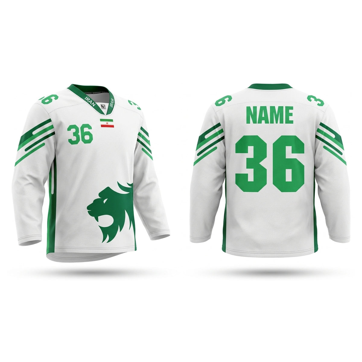 Iran ????? Hockey Jersey white