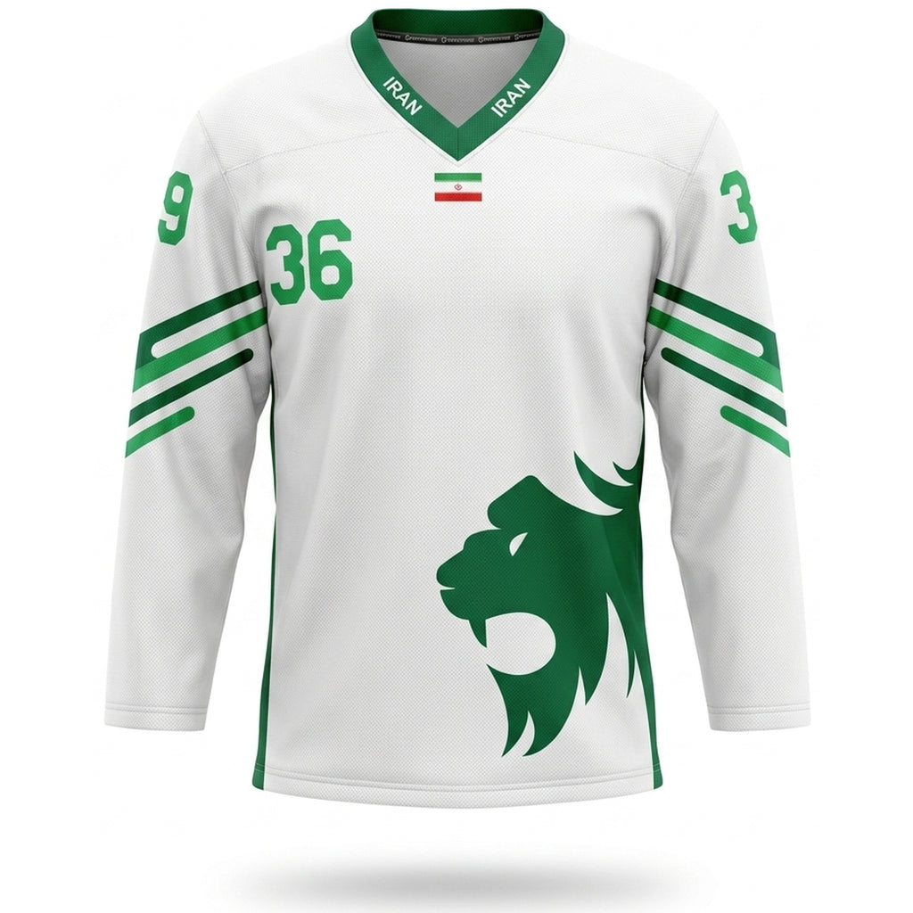 Iran ????? Hockey Jersey white