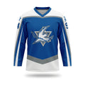 Israel hockey jersey blue