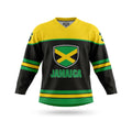 Jamaica hockey jersey Black