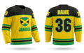 Jamaica hockey jersey Yellow