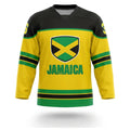 Jamaica hockey jersey Yellow