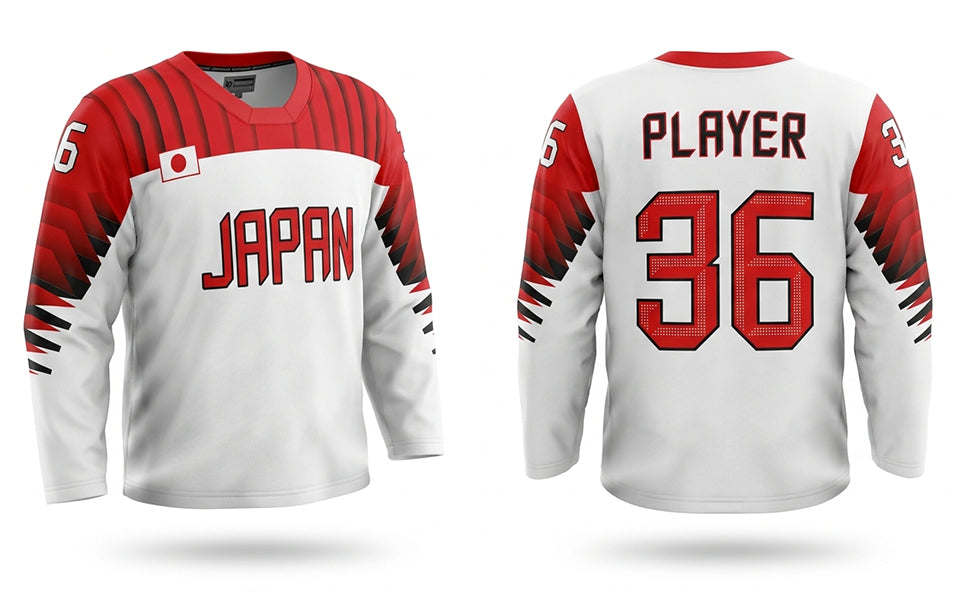 Japan hockey jersey white 2018
