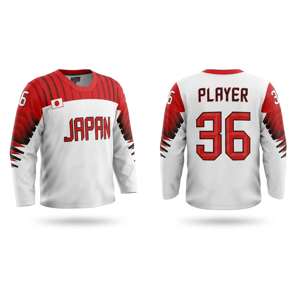 Japan hockey jersey white 2018