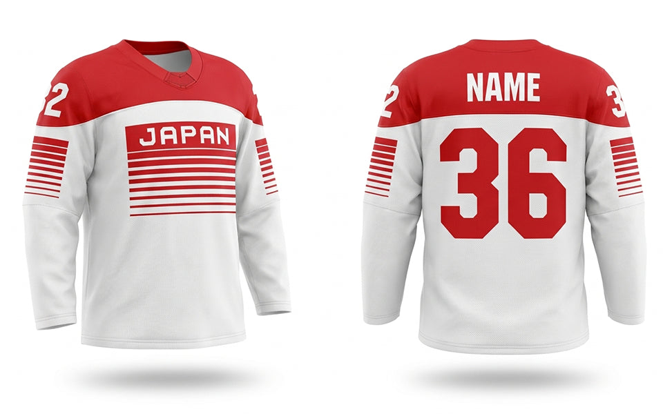 Japan hockey jersey white 2022