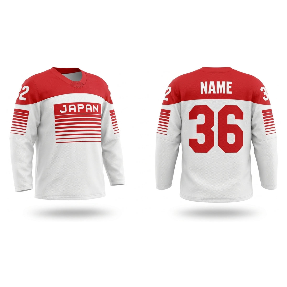 Japan hockey jersey white 2022