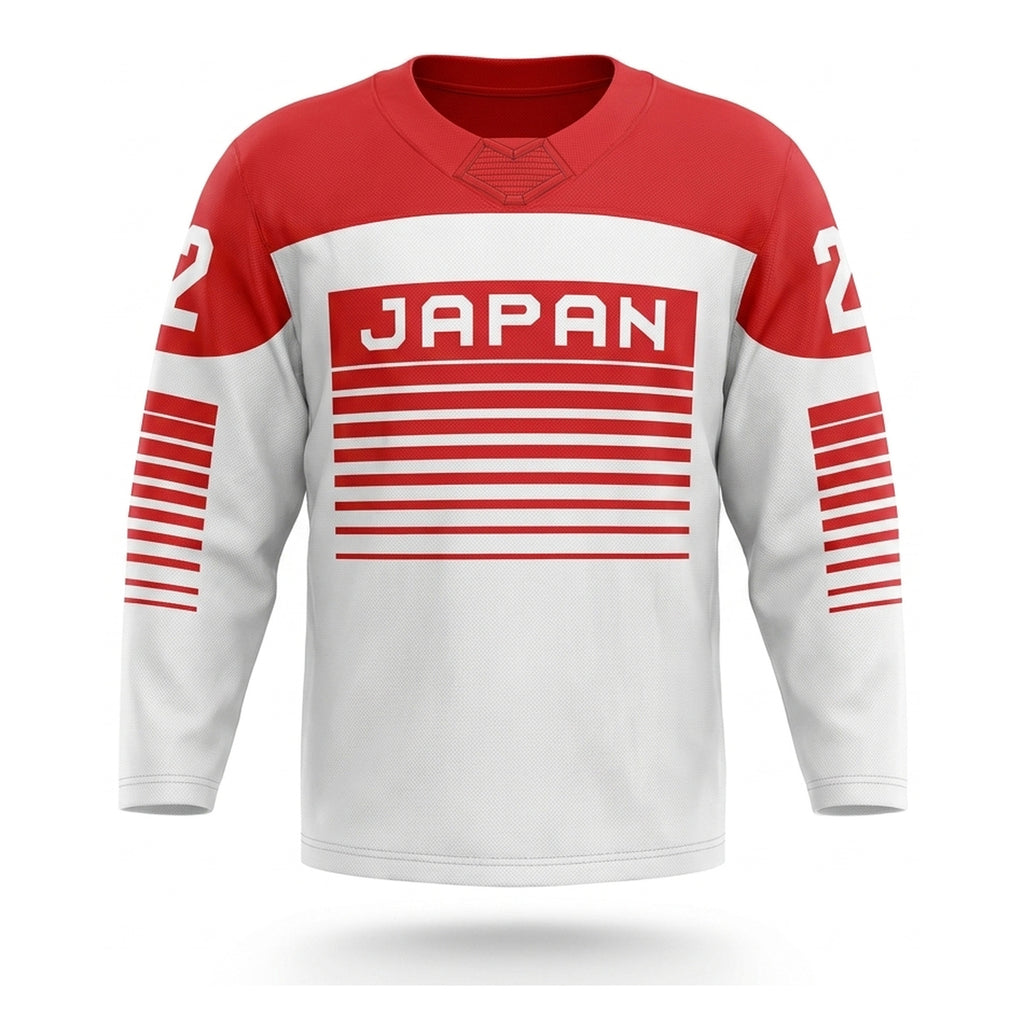 Japan hockey jersey white 2022