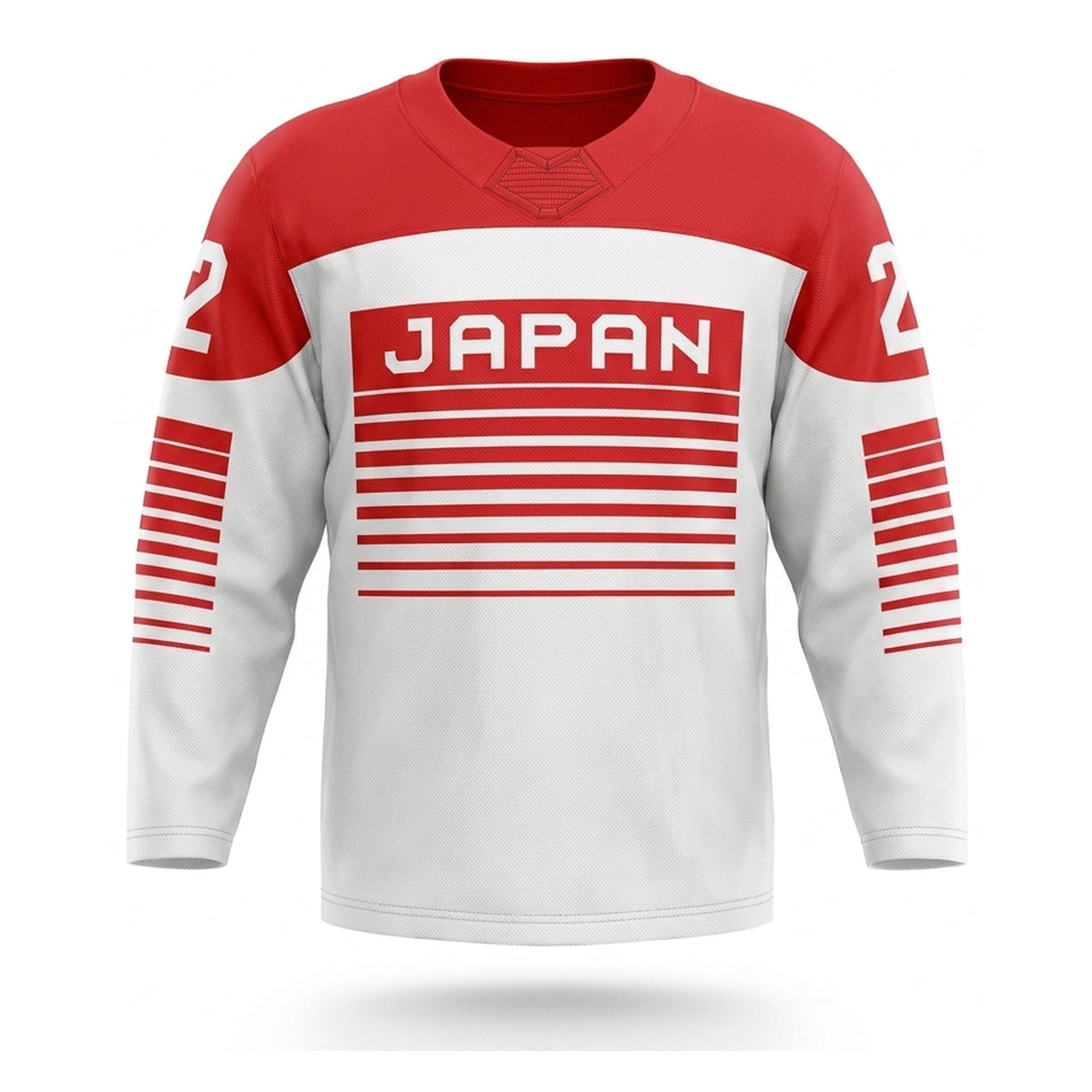 Japan hockey jersey white 2022