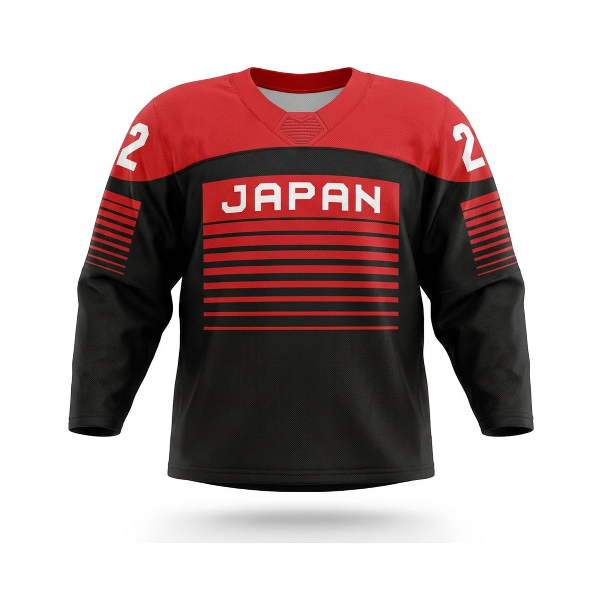 Japan hockey jersey black 2022