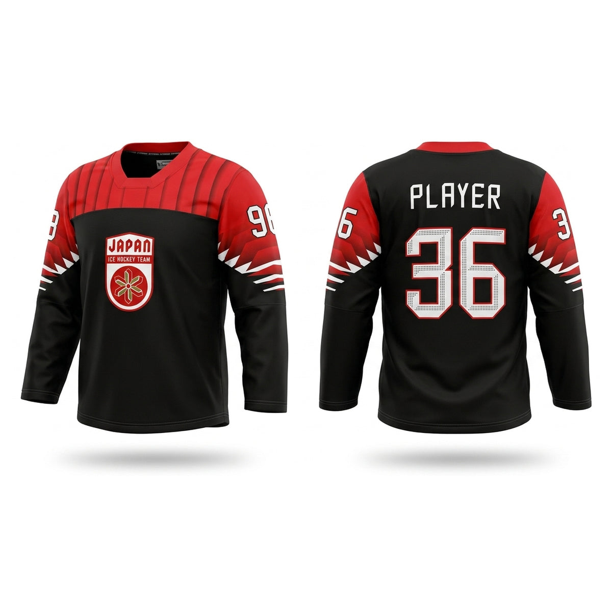 Japan hockey jersey black 2022_1