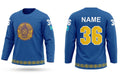 Kazachstan hockey jersey blue 2022