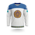 Kazachstan hockey jersey white 2022