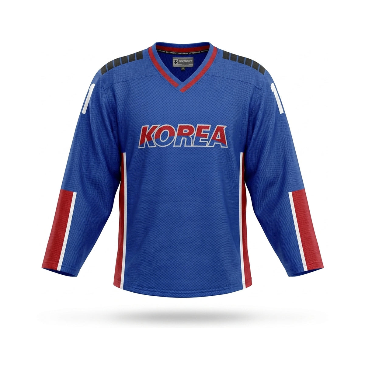 Korea hockey jersey blue