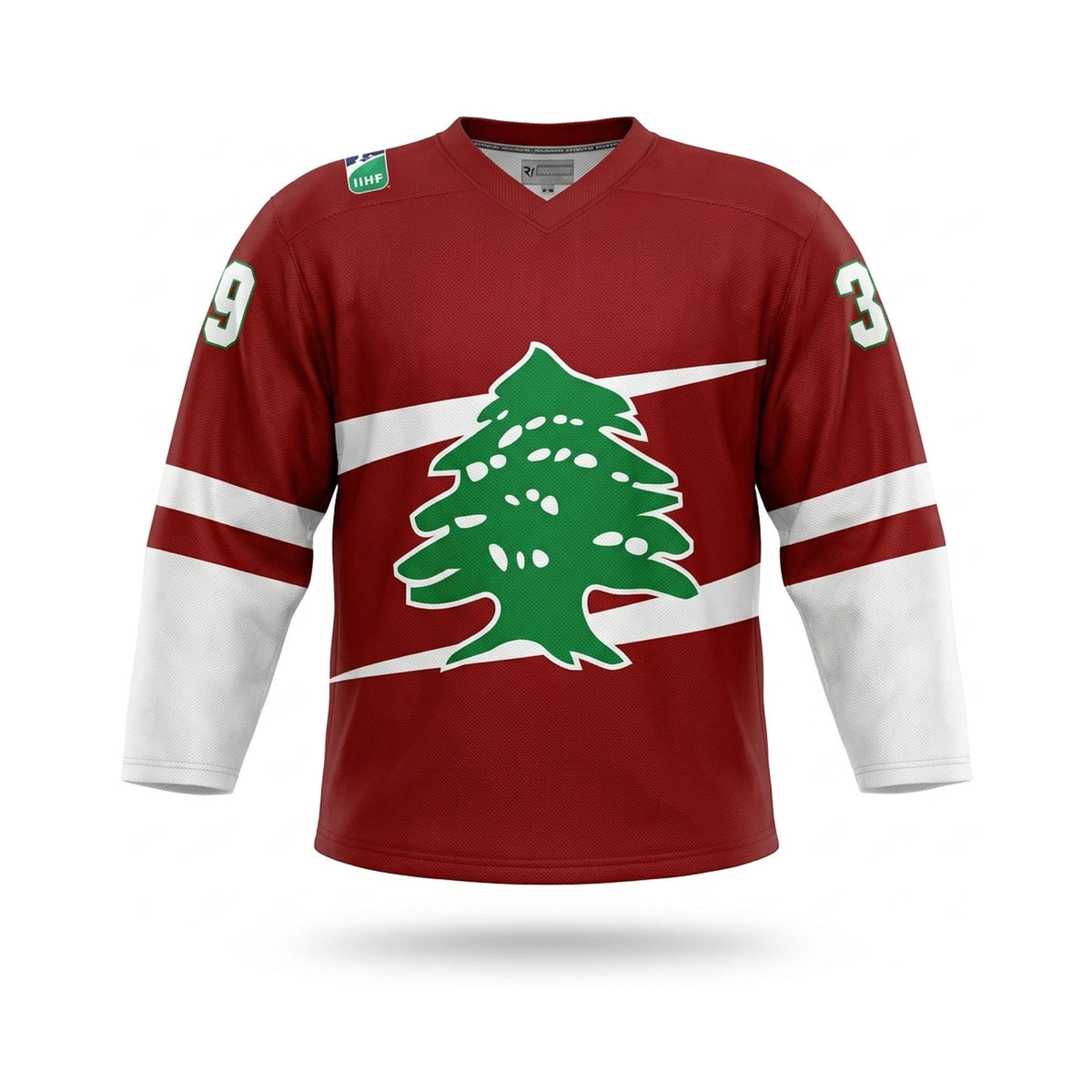 Lebanon ????? hockey jersey red