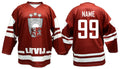 Latvia hockey jersey dark