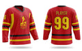 North Macedonia hockey jersey red
