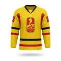 North Macedonia hockey jersey yellow