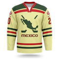 Mexico hockey jersey beige