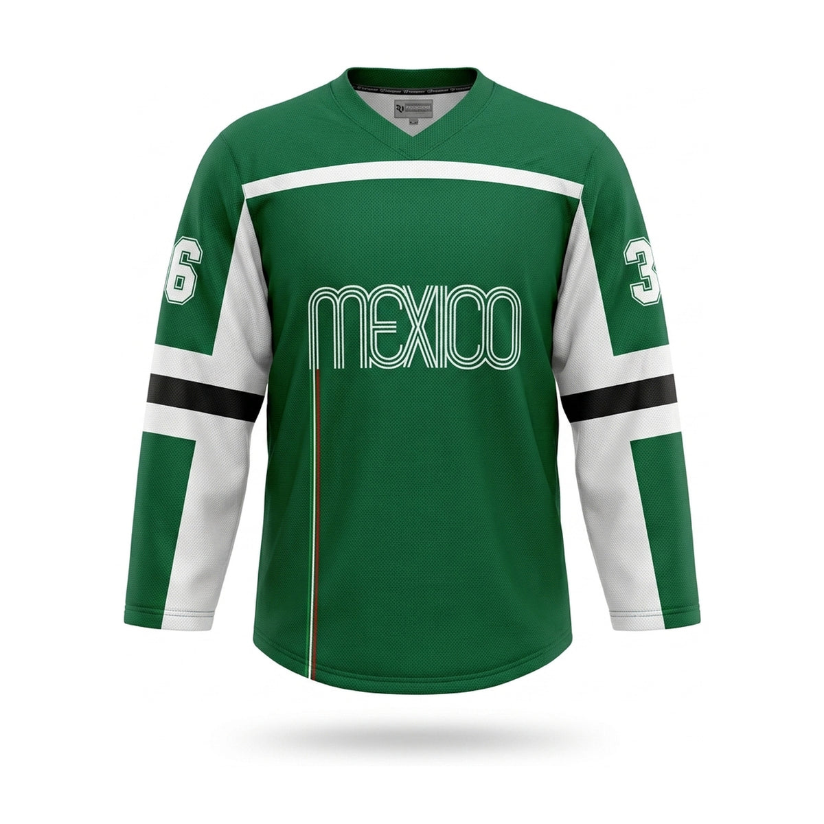 Mexico hockey jersey green