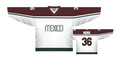 Mexico hockey jersey white - alternate