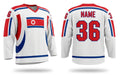 North Korea hockey jersey white