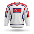 North Korea hockey jersey white