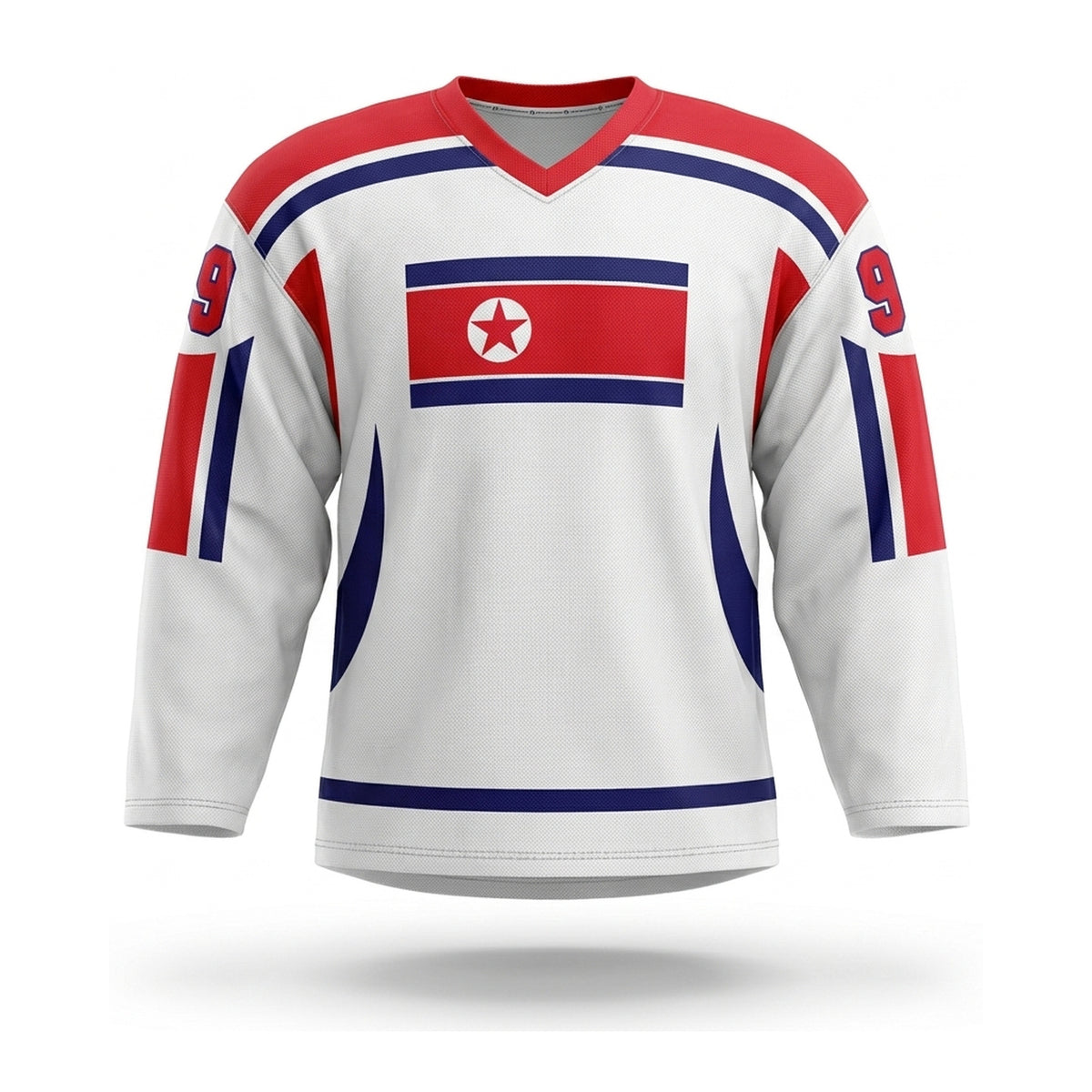 North Korea hockey jersey white