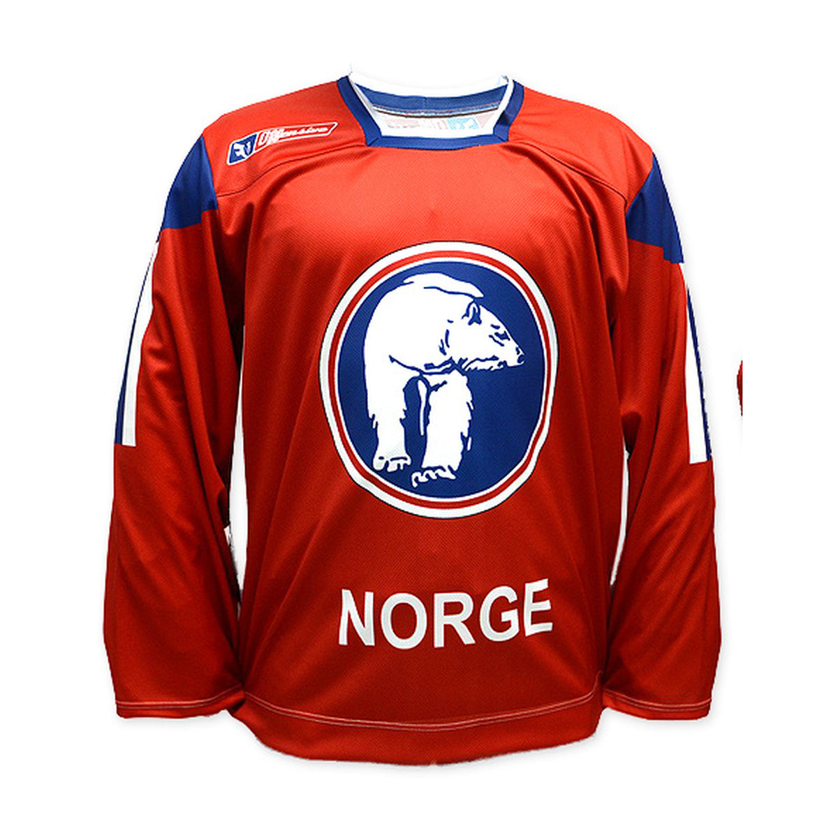 Norway hockey jersey red