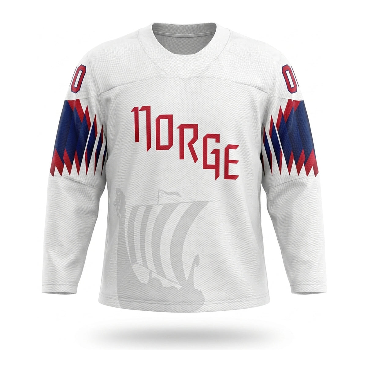 Norway hockey jersey white 2018