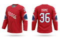 Norway hockey jersey red 2018