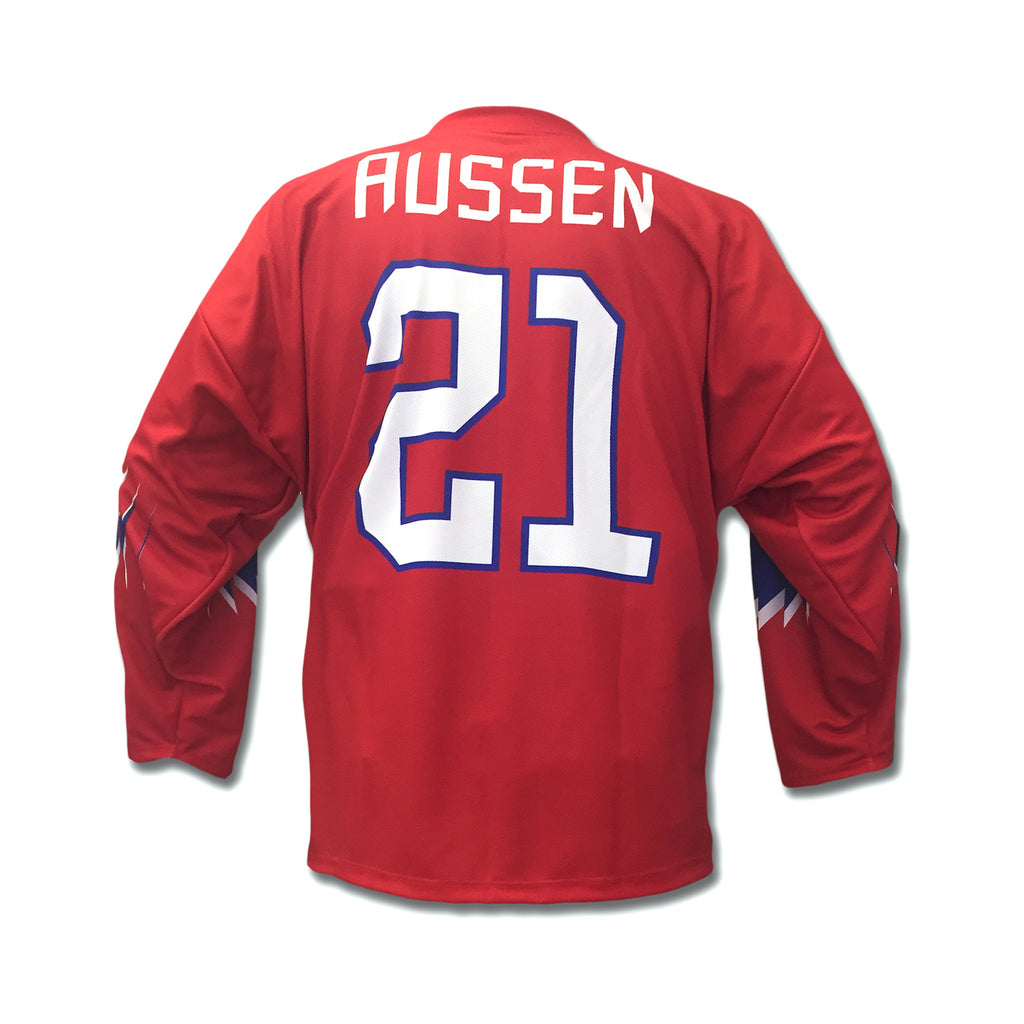 Norway hockey jersey red 2018