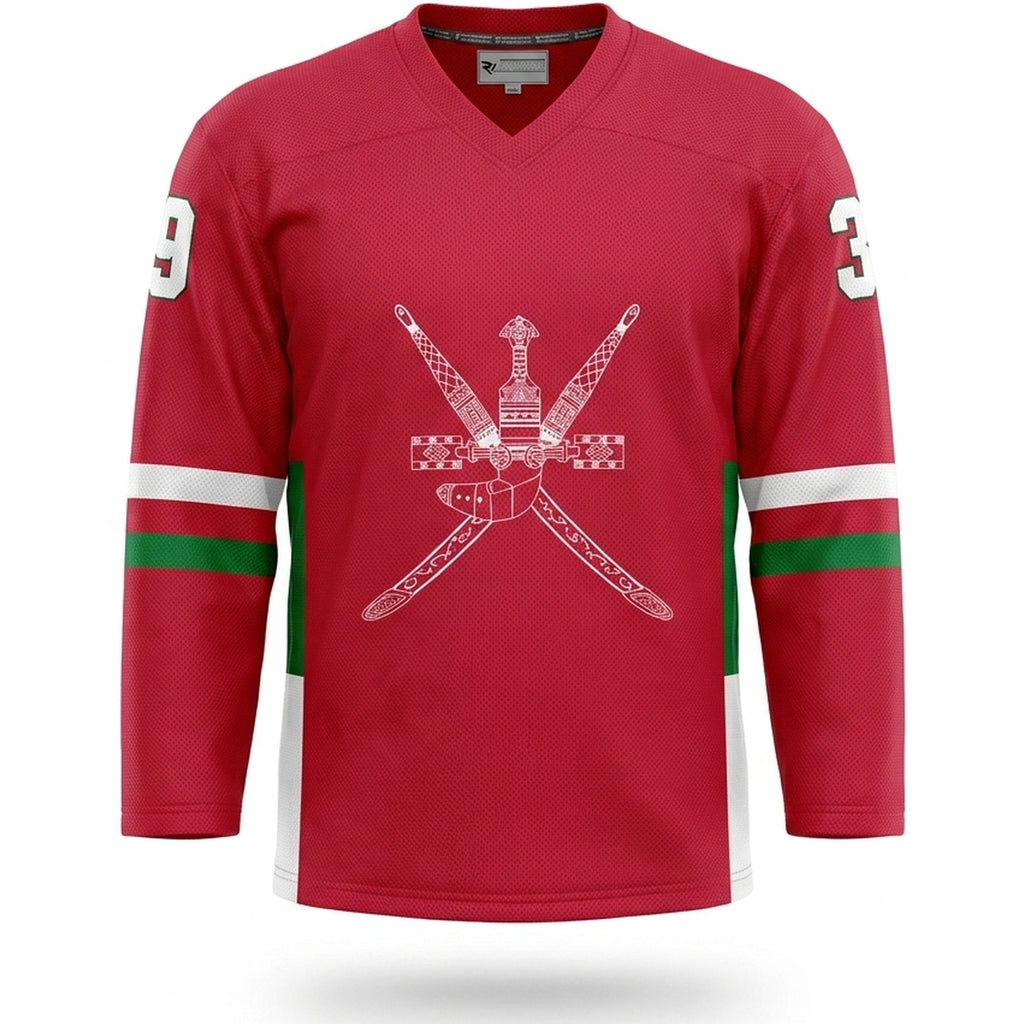 Oman ?????? Hockey Jersey red