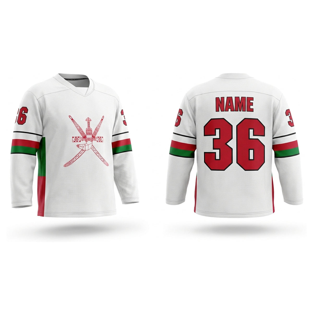 Oman ?????? Hockey Jersey white