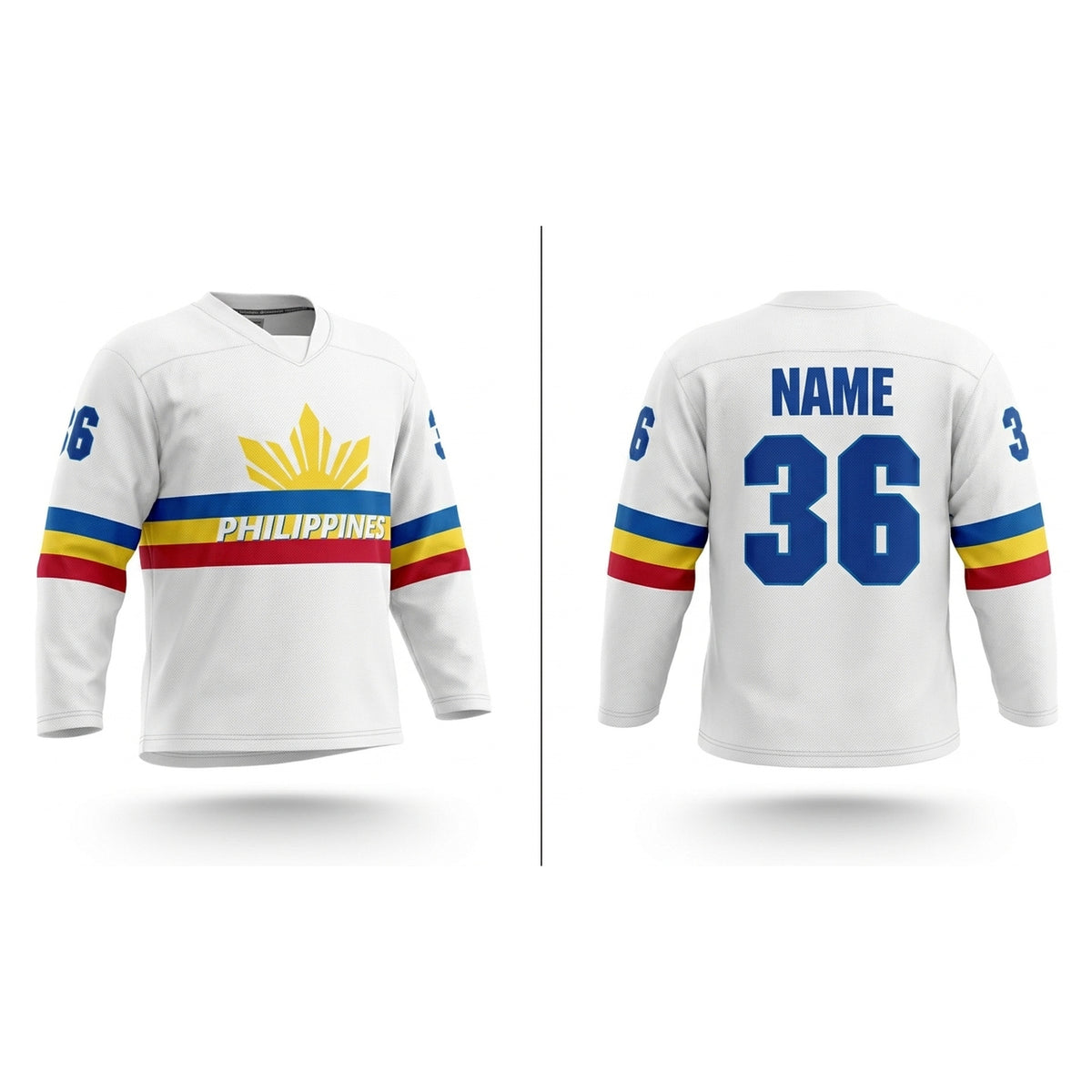 Philippines Hockey Jersey white